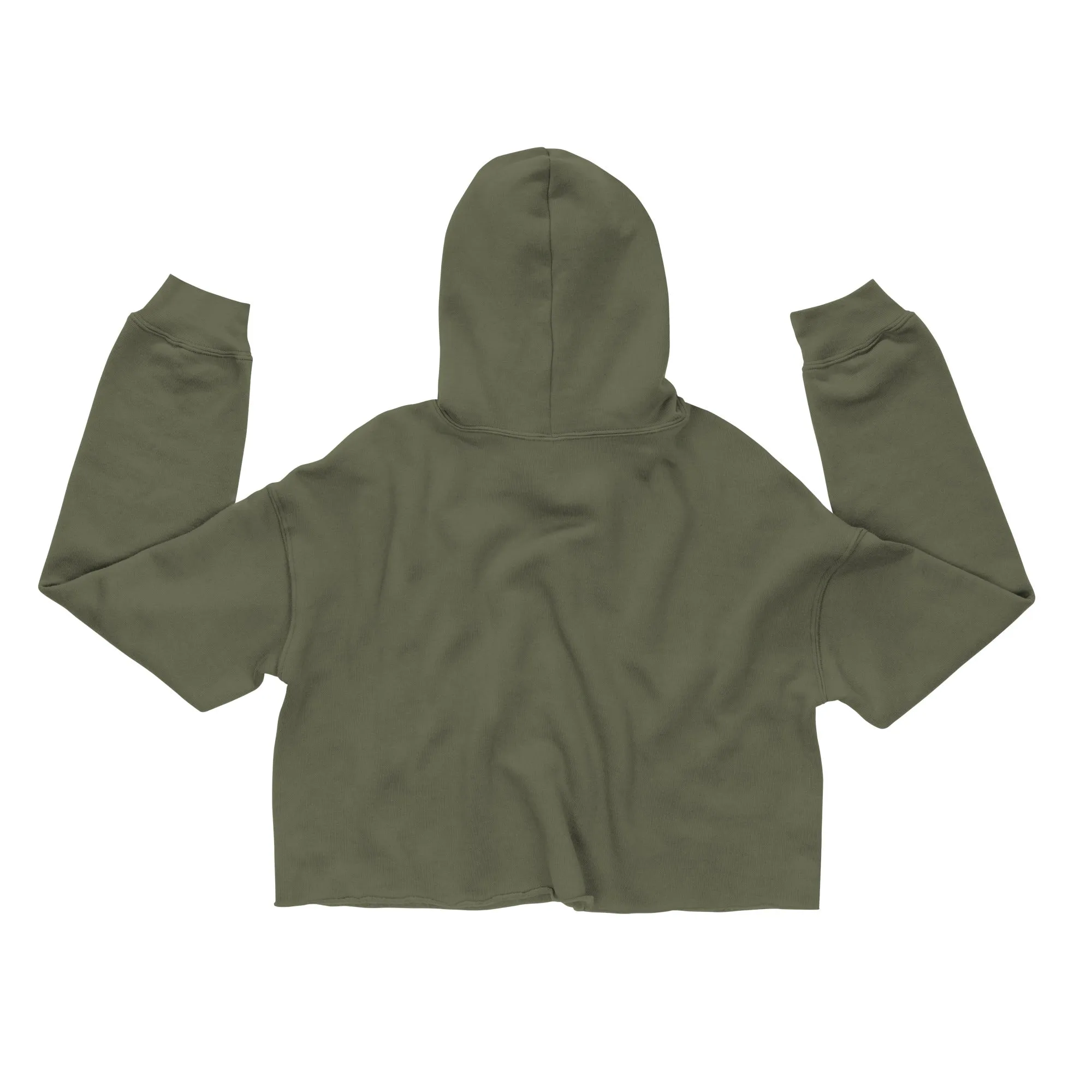 Zulu Woman Cropped Hoodie
